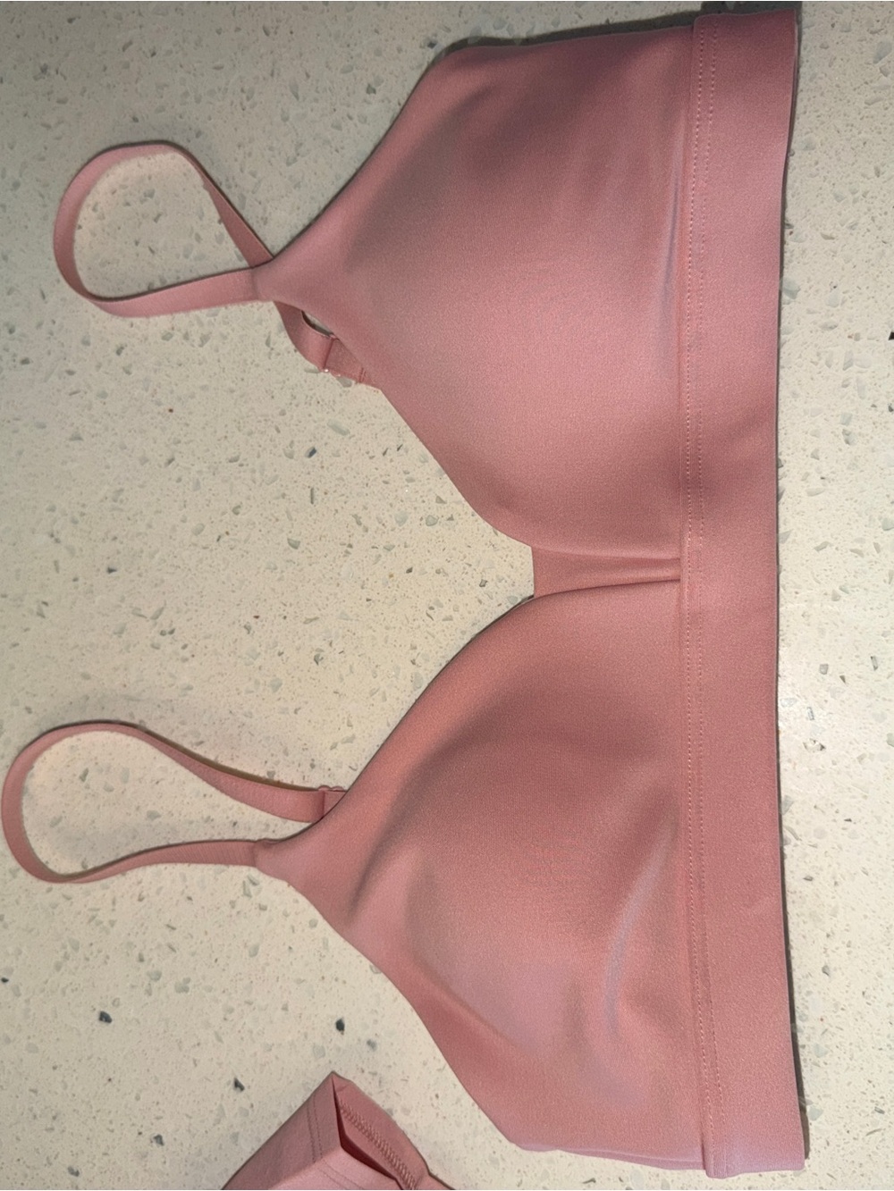 ALO Yoga Girls' Dusty Pink Active Dress with Built-In Shelf Bra - Picture 5 of 6
